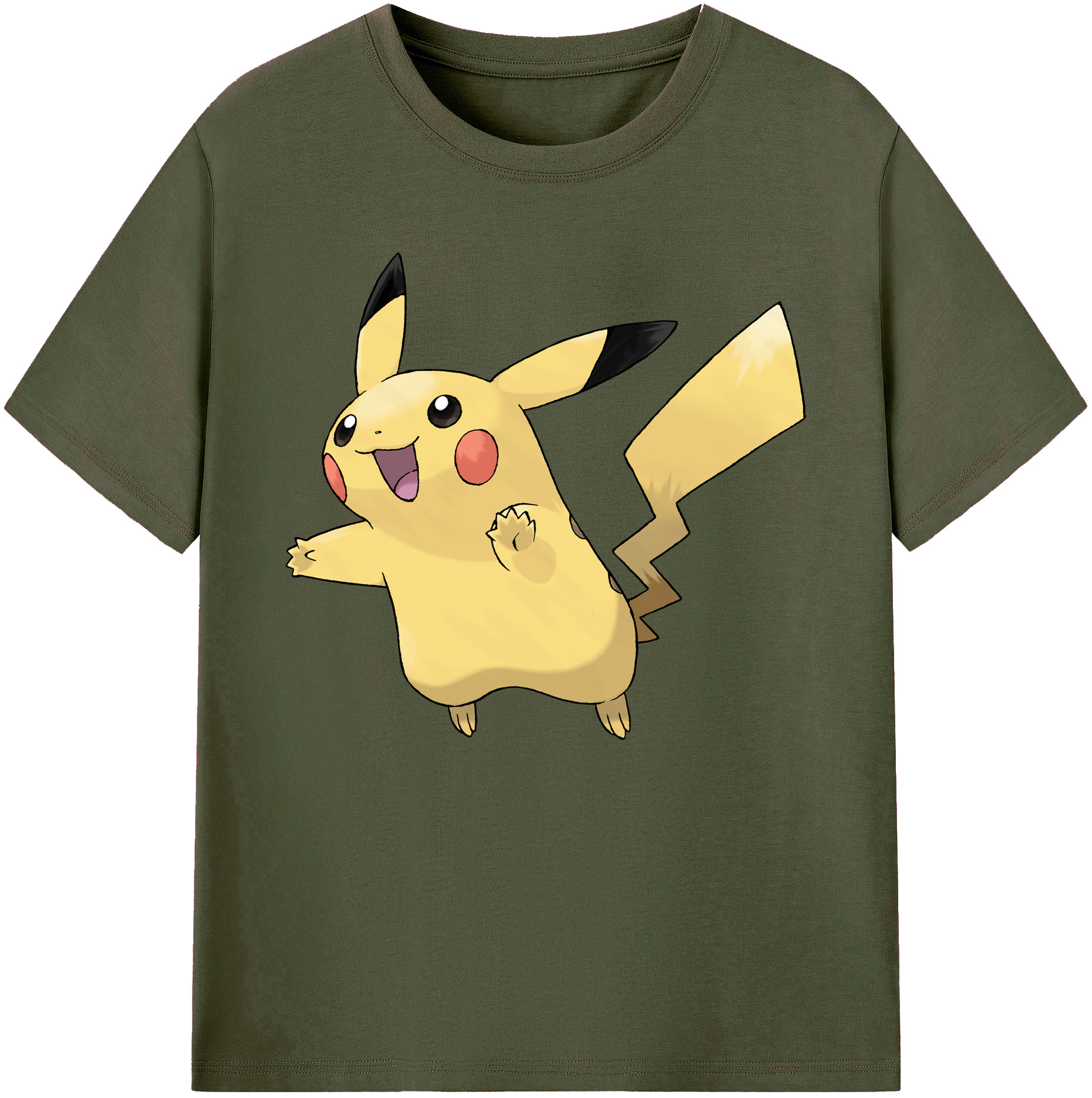 （画像用） ポケットモンスター Pokémon 綿100％ メンズ半袖Tシャツ｜肌触りやわらか＆通気性